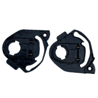 LS2 FF320 328 353 800 Mécanismes Casque de moto avec protection de verrouillage confortable Base de lentille pour une sécurité optimale