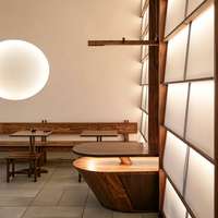Vitrine à gâteaux LED en verre sur mesure, design intérieur personnalisé