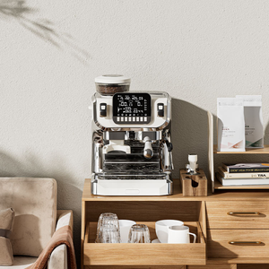 Cafetera ST-520 - Uso doméstico y comercial, máquina de espresso totalmente semiautomática con molinillo integrado para molienda instantánea - Product Image 2