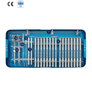 Sistem Fiksasi <span class=keywords><strong>Internal</strong></span> Posterior Manual Baja Tahan Karat Set Instrumen Sekrup Pedikel Implan Ortopedi Tulang Belakang Lumbar Titanium - Product Image 3