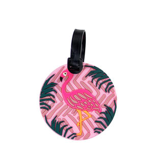 BSBH Personalizar 3D Silicona Suave Privacidad Equipaje Etiqueta Bolsa Etiqueta PVC Etiquetas Promocionales Llaveros y Mosquetones Uso de Viaje - Product Image 2