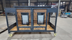Heavy Duty Durable Outdoor Pet House S M L Sizes Eco Recyclable Weatherproof <strong>Dog</strong> <strong>Kennel</strong> for Garden - Product Image 3