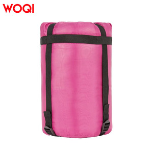 Sac de couchage enveloppant Woqi 3 saisons en nylon léger, coupe-vent, respirant, rose, unisexe, pour le camping, la randonnée et les voyages - Product Image 2
