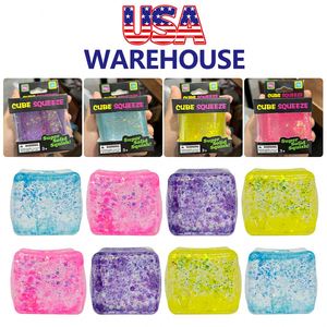 Juguete Blandito Antiestrés de Cubo de Hielo con Purpurina y Brillo de 5cm, de Levantamiento Lento, 72 Unidades, Envío Rápido desde Almacén en China - Product Image 2