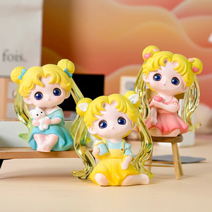 ชุดฟิกเกอร์อนิเมะ PVC ลึกลับ 6 ชิ้น กล่องสุ่ม 6 ซม. เซเลอร์มูน ของเล่นสะสมเซอร์ไพรส์สำหรับเด็กผู้หญิง ฟิกเกอร์เรซิ่น รูปปั้น กล่องสุ่ม - Product Image 5