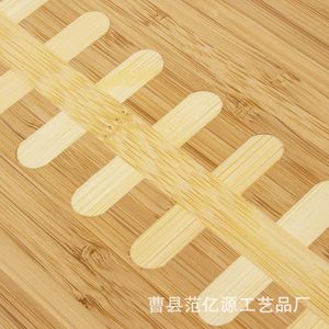 Bamboo Cutting Board Rugby Ball <b>Shape</b> Wooden Kitchen Chopping <b>Block</b> Fruit Serving Tray Customizable Size - Product Image 4