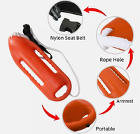 DAVEY DV-5327 Bouée de sauvetage en polyéthylène de haute qualité, équipement de sauvetage essentiel pour les piscines