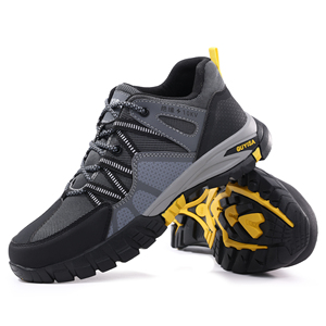 OEM Unisex Insulating <b>Work</b> <b>Shoes</b> Microfiber Light Weight Steel Toe Labor Protection <b>Shoes</b> Women <b>Men</b> Outdoor Lace-up Sports <b>Shoes</b> - Product Image 3