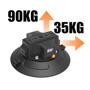 Support de caméra électrique à ventouse de 6 pouces avec affichage de l'état en temps réel, support de tasse de vélo sans trace, support de voiture - Product Image 4