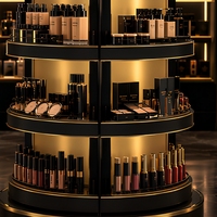 Support rotatif haut de gamme pour présentation de cosmétiques
