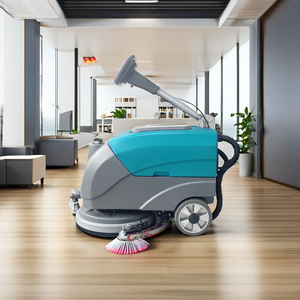 Nettoyeur de sols automatique à batterie GS400 pour le nettoyage des carreaux, utilisation en restaurant, état neuf, nettoyeur de sols - Product Image 5