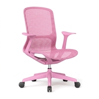 Chaise de bureau ergonomique multifonction en maille pivotante et réglable pour ordinateur