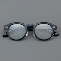 Nouveauté Lunettes de vue rétro en acétate pour femmes Lunettes de vue de haute qualité pour hommes Possibilité de verres sur ordonnance