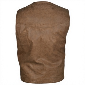 Custom Men's 100% Polyester <b>Biker</b> Vest Sleeveless <b>Waistcoat</b> Waterproof Windproof Streetwear Fashion Outerwear OEM ODM Wholesale - Product Image 4