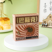 Dossiers en carton pliables biodégradables avec logo personnalisé, emballage jetable écologique pour l'industrie alimentaire