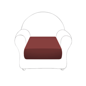 BIANCALUNA - COPRICUSCINO BORDEAUX LINEA GENIUS colore SWING - Product Image 1