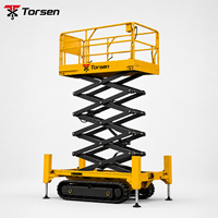 Plataforma Elevadora de Tijera Autopropulsada Torsen OEM ODM de 8-15.8m para Distribuidores e Importadores
