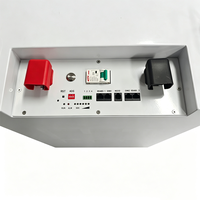 Livraison sécurisée, faible MOQ, batterie lithium 51.2V 200Ah 10kWh avec 16 cellules, onduleur solaire hybride 48V, batterie de stockage d'énergie domestique
