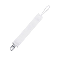 Attaches-sucettes personnalisables Qualisub vierges pour sublimation – Attaches-sucettes pour bébé à imprimer sur mesure