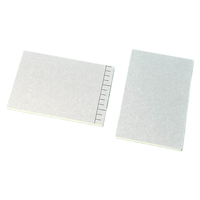 Plaque de plâtre QINGTAI 12 mm ignifuge avec surface en papier moderne, garantie 1 an, pour plafond intérieur et cloison d'hôtel (total)