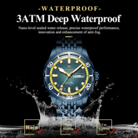 Montre pour homme Poedagar 609, montre à quartz en acier inoxydable, montre homme, date, luxe, mode, étanche, lumineuse, montre-bracelet pour homme