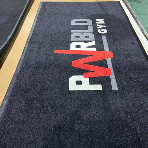 Ngoài trời Nylon in thương mại lối vào logo Thảm chùi chân Mat dễ dàng làm sạch tùy chỉnh sang trọng sàn khách sạn Thảm quảng cáo Logo mat - Product Image 1