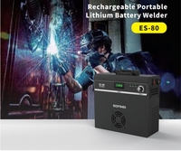 Soudeuse à batterie au lithium SOFIMO LW-370, compatible avec des baguettes de soudage d'un diamètre de 2,5 mm/3,2 mm pour des soudures longues.