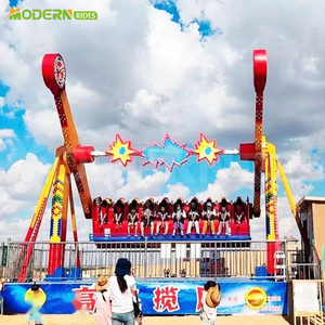 Atracción de Feria: Juego de Carrusel Giratorio de 360 Grados para Exteriores, Equipo de Diversión para Parques de Atracciones - Product Image 1