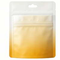 Sachet d'emballage personnalisé pour mangues séchées, pochette verticale avec trou de suspension et fermeture éclair refermable