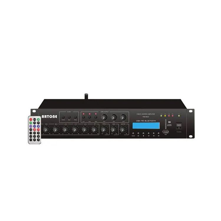 Haute Qualité 6 Zones Amplificateur Mélangeur PMS-B660 Amplificateur Audio Professionnel
