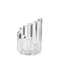 Bougeoir en cristal améthyste pour mariage, artisanat en cristal, coupe en verre, centre, Offre Spéciale