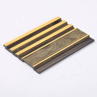 Bricolage pas cher naturel PS panneau mural Grille mousse lambris pour murs