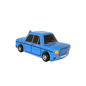 Custom Car Model Spiritual Accessories <strong>Incense</strong> Holder Waterfall Backflow Ceramic Vintage Cartoon Cute Blue Car <strong>Incense</strong> Burner