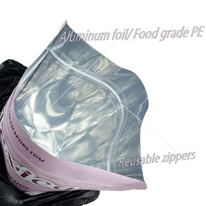 Sacs d'emballage pour épices 250g 500g 1kg, personnalisables, recyclables, réutilisables, sachets à fond plat pour assaisonnements - Product Image 5
