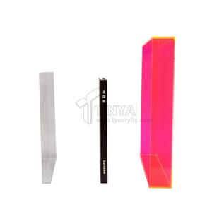 Support d'affichage de livre en acrylique magnétique en vente chaude |   Porte-livre transparent personnalisé de couleur 400x400x50mm pour la vente au détail, la bibliothèque, la décoration intérieure - Product Image 2