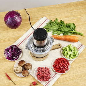 Hachoir à légumes 2L 3L 5L, mini robot culinaire électrique multifonction professionnel en acier inoxydable pour la cuisine - Product Image 4