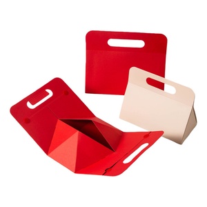 Creative Triangle Mini Wedding Candy Packaging <b>Small</b> Birthday Party Folding <b>Gift</b> <b>Box</b> Custom Logo Recyclable Paperboard <b>Gift</b> <b>Box</b> - Product Image 2