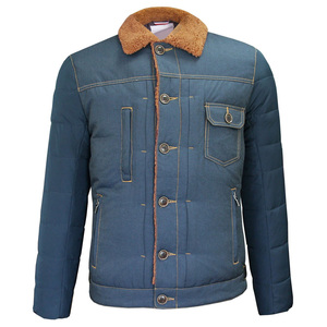 High Street Winter Jackets Full Sleeve Winter <b>Padded</b> Jacket With Button Custom Logo <b>Cheap</b> Price Casual Wear Men Winter Jacket - Product Image 1