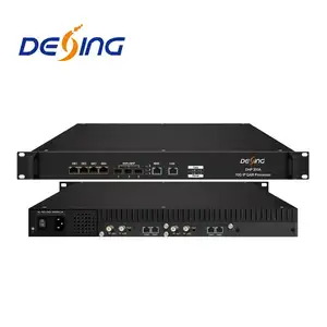 DHP200A 10G IP QAM المغير dvb-c المغير مع 10G ip المدخلات الكيبل التلفزيوني dvb-c المغير مع SFP + المدخلات