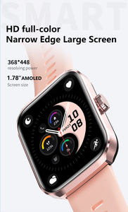 2025 Health Smart Watch für ältere Menschen SOS BT Blutdruck-Sauerstoff überwachung anrufen 2,06-Zoll-Amoled-Bildschirm IOS-kompatibel IP67 - Product Image 5