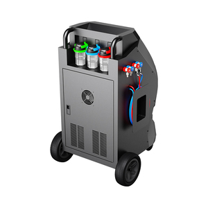 Superbe machine de récupération et de remplissage de climatisation double gaz pour véhicules, unité de service de climatisation automobile X549 entièrement automatique 3/8HP R134A/R1234YF 20 bars X549 a - Product Image 1