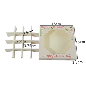 Boîte-<span class=keywords><strong>cadeau</strong></span> en papier pour la <span class=keywords><strong>fête</strong></span> <span class=keywords><strong>des</strong></span> mères, bébé fille, chocolat, bonbons, pâtisserie, fournitures d'emballage - Product Image 6