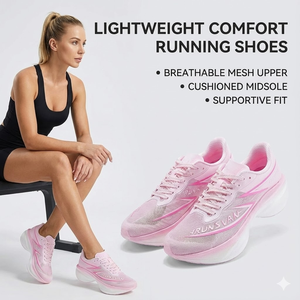 Zapatillas Deportivas Unisex Profesionales Optimizadas para Carreras de Velocidad, Transpirables y Cómodas, <span class=keywords><strong>con</strong></span> Placa de Carbono, para Primavera/Verano/Invierno - Product Image 1