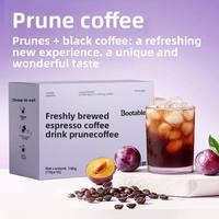 LUMIFLORA Concentré d'Espresso Fraîchement Extrait, Liquide Infusé à Froid, Saveur Prune et Café Noir, Zéro Matière Grasse, Boîte Américaine 100g