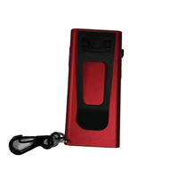Lampe torche rechargeable SMD laser rouge 400lm turbo étanche portable de poche pour le camping, la réparation et les urgences