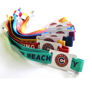 Bracelet en tissu tissé réutilisable et résistant à la décoloration pour événements caritatifs, marathons, carnavals et rassemblements publics (<span class=keywords><strong>passe</strong></span> d'entrée) - Product Image 5