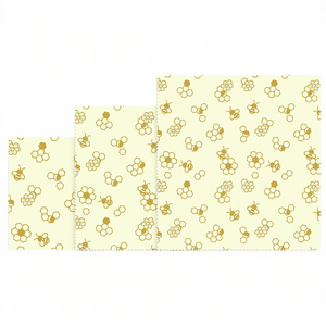 Beeswax <b>Wrap</b> Set 3 Pieces 18x20 Cm 25x28 Cm 33x35.5 Cm Reusable Food Cover Eco Friendly Storage Solution - Product Image 2