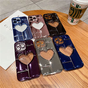 Para <span class=keywords><strong>iPhone</strong></span> 13 12 11 Moda Venta caliente Gran forma de corazón Cubierta del teléfono 6D Galvanoplastia Caja del teléfono para <span class=keywords><strong>iPhone</strong></span> <span class=keywords><strong>14</strong></span> <span class=keywords><strong>Pro</strong></span> <span class=keywords><strong>Max</strong></span> <span class=keywords><strong>Plus</strong></span> - Product Image 2