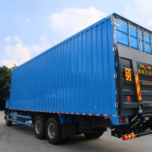 Camion lourd d'<span class=keywords><strong>occasion</strong></span> Qingling pour Isuzu FVZ, 300 chevaux, configuration 6X4, fourgon de transport de marchandises de type caisson de 9,35 mètres - Product Image 4