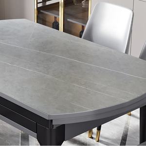 Ensemble de meubles de salle <span class=keywords><strong>à</strong></span> manger de style nordique, en bois massif et extensible, <span class=keywords><strong>table</strong></span> avec chaises, bon marché, 2 pièces - Product Image 4